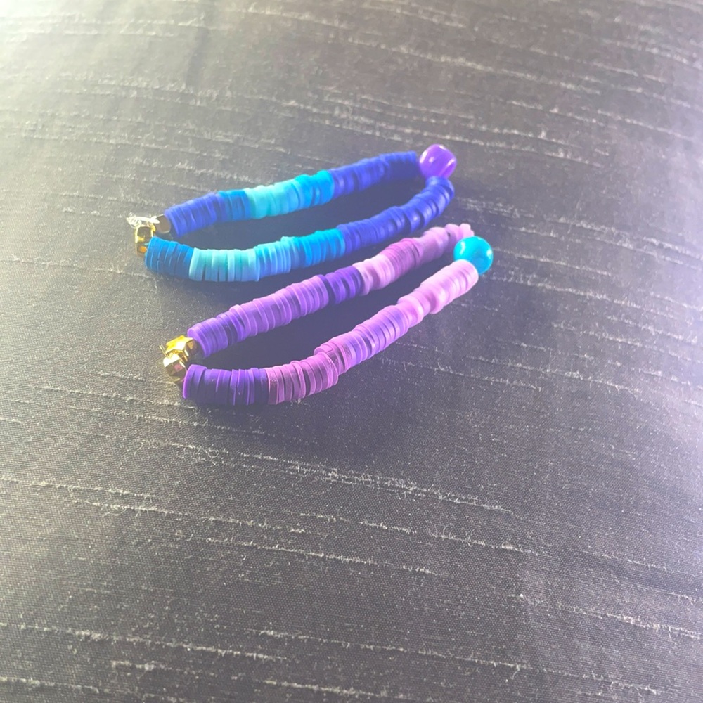 It is a A stretchy bracelet for all kinds of size